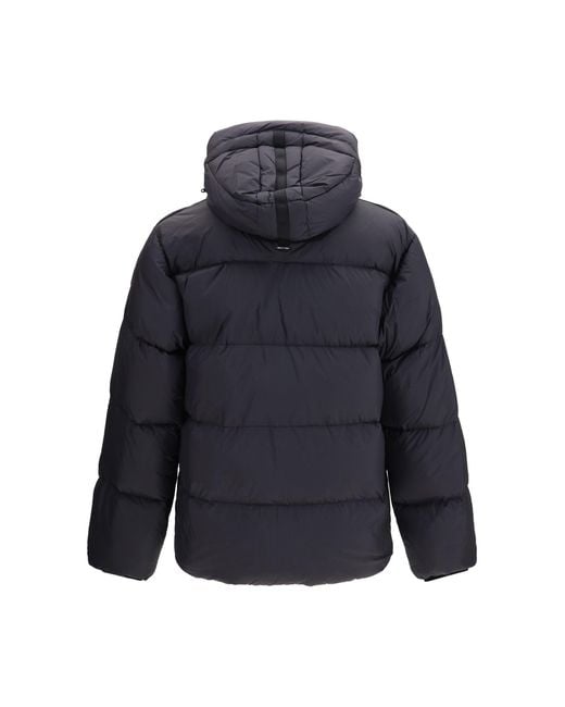 Parajumpers Blue Jacket Cloud Padded With Hood for men