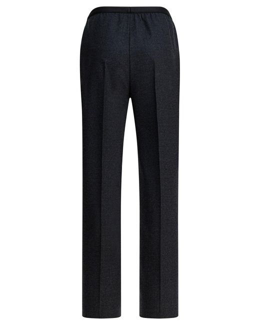 Maison Margiela Blue Straight-Leg Pants