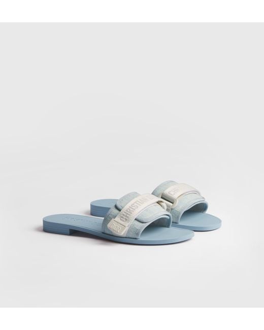 Dior White Dio(R)Evolution Iviera Sandals Light