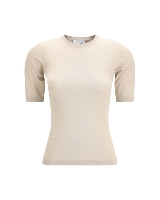 Max Mara White Ottano Top