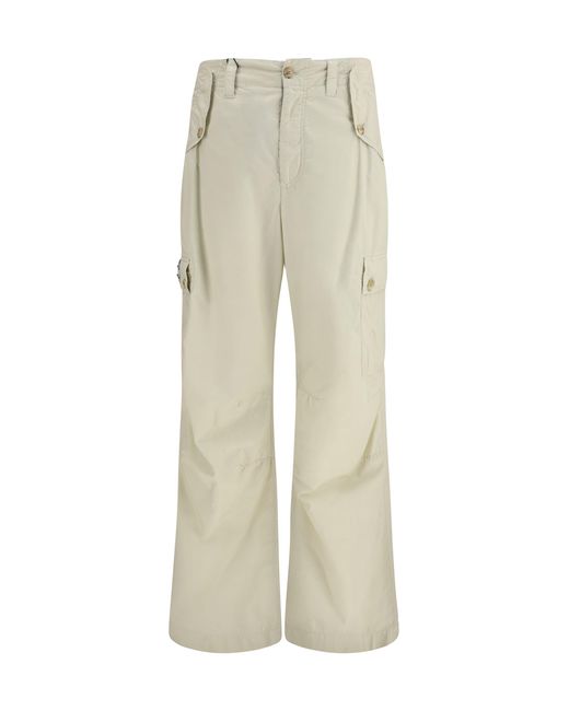 Dolce & Gabbana Natural Dolce & Gabbana Poplin Pants for men
