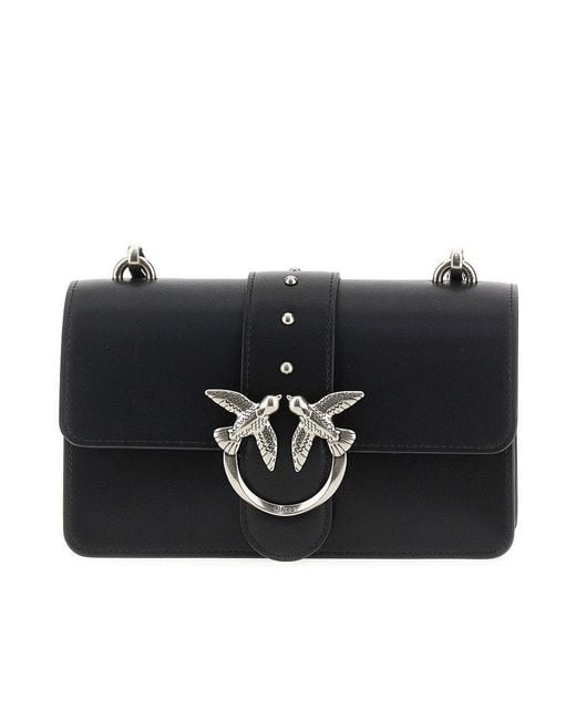 Pinko Black Mini Love One Classic Bag