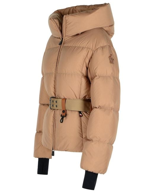 Moncler Brown 'Nisene' Polyamide Down Jacket