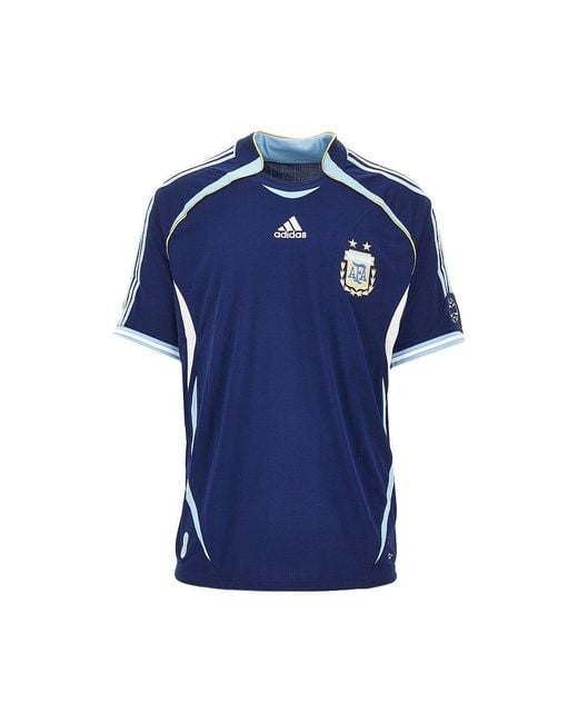 Adidas Originals Blue Away Argentina 2006 T-Shirt for men