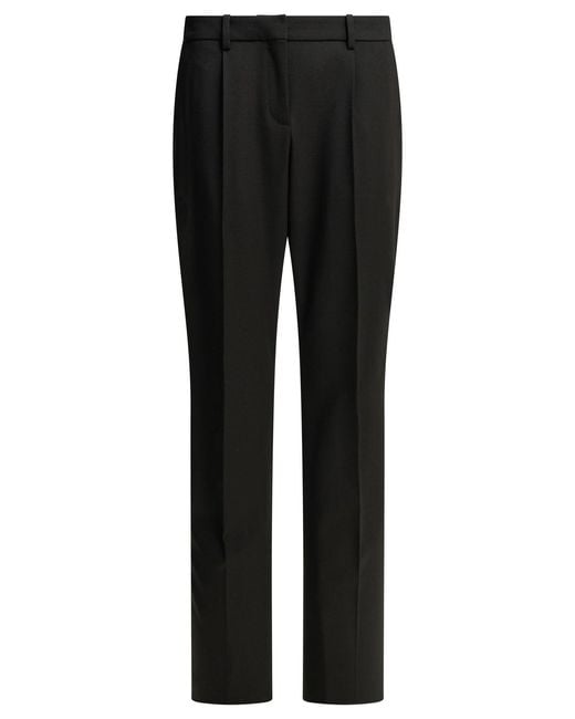 Balenciaga Black Wool Tailored Pants