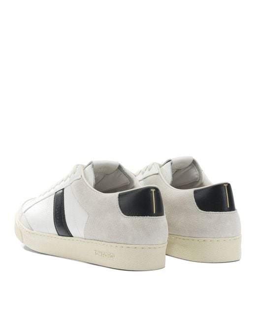Tom Ford White "Blake" Sneakers for men
