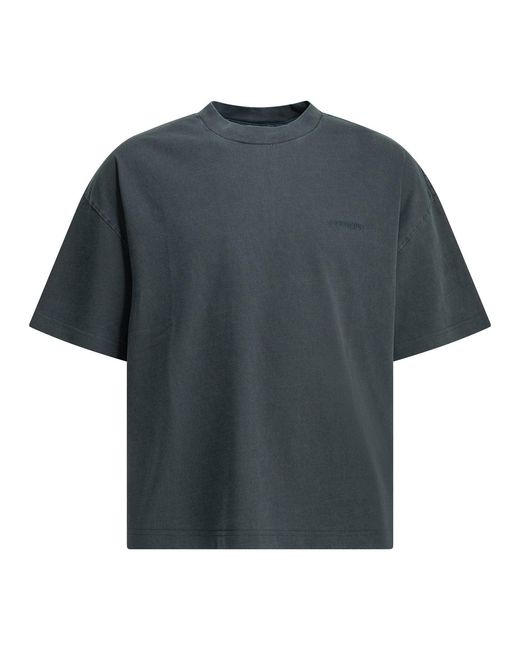 Men's Grey Benton Crewneck Cotton T-Shirt