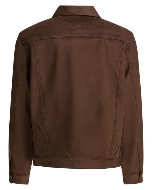 Needles Brown "Penny Jean" Overshirt Jacket for men