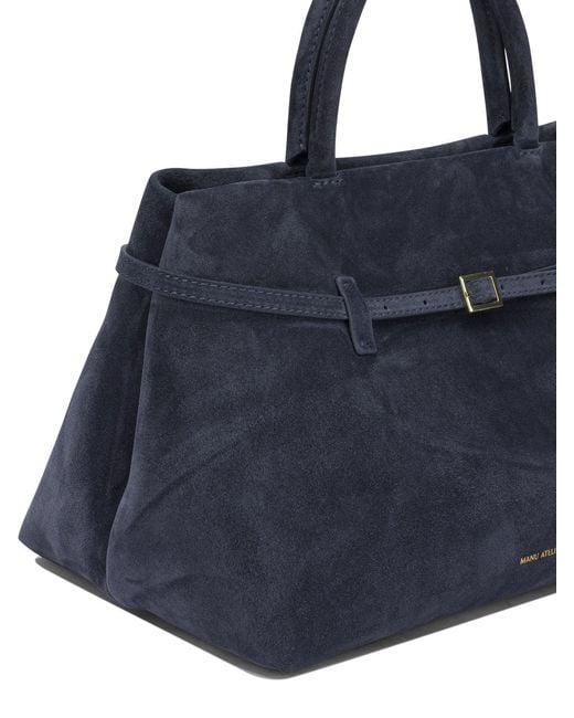 MANU Atelier Blue "Le Cambon 35" Medium Handbag