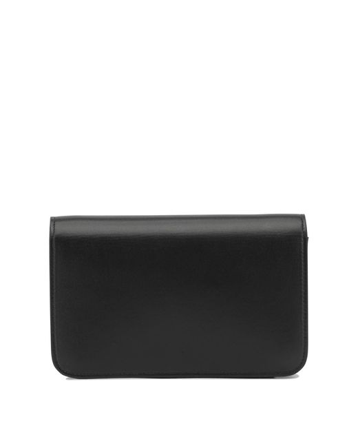 Totême  Black "T-Lock" Small Shoulder Bag