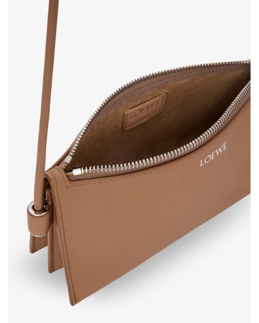 Loewe Brown Joya Leather Shoulder Bag