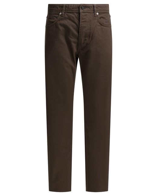 Stone Island Gray Straight Leg Jeans for men