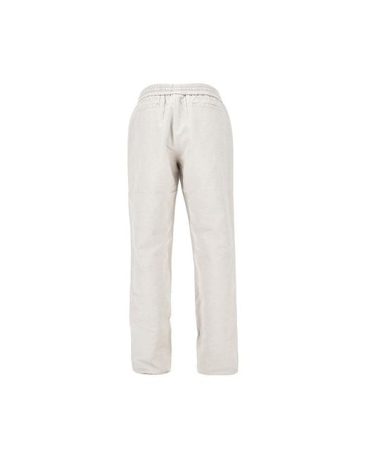 Sease Gray 'Summer Mindset' Twill Pants for men