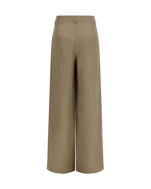 Giorgio Armani Natural Linen Pants