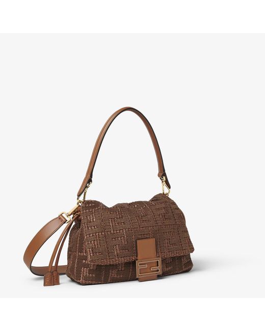 Fendi Brown Mamma Baguette Small Handbag