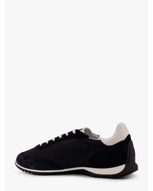 Céline Black Racer Nylon Sneakers With Triomphe Logo On The Side for men