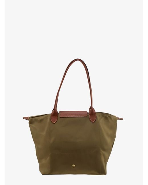 Longchamp Natural Le Pliage Nylon Shoulder Bag