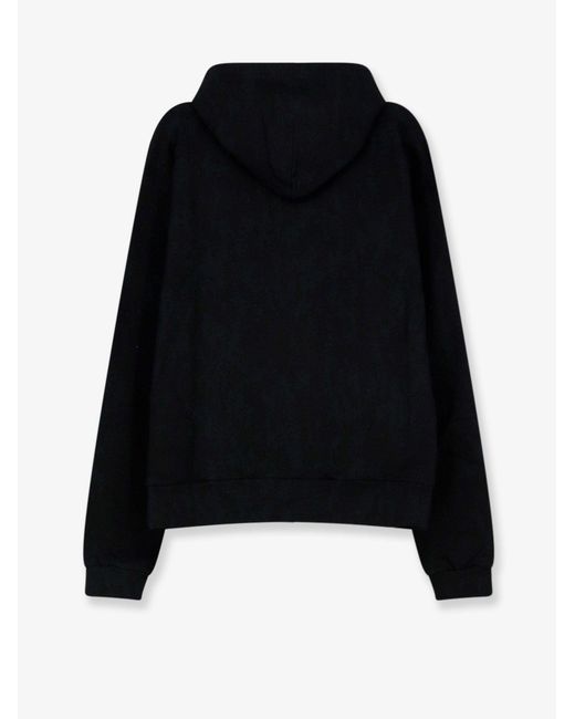 Balenciaga Black The Door Cotton Sweatshirt for men