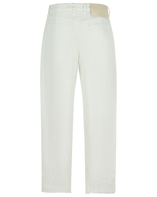 Jil Sander White Pants 5B
