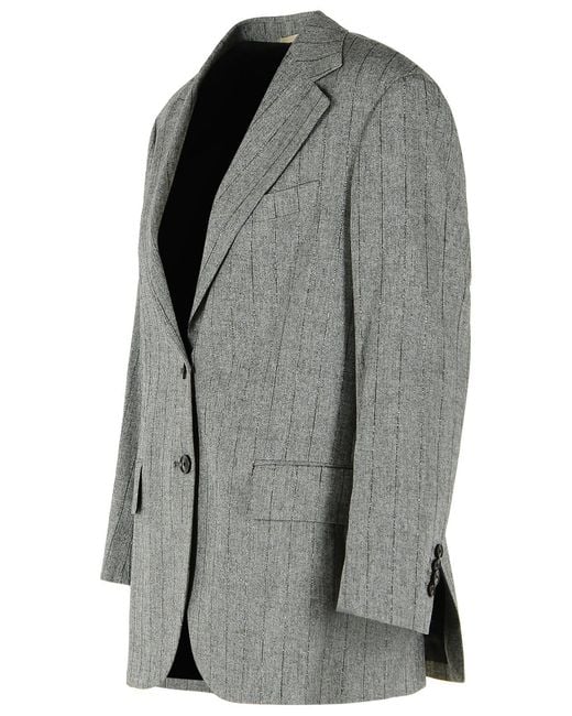 Latorre Gray Wool Blend Blazer