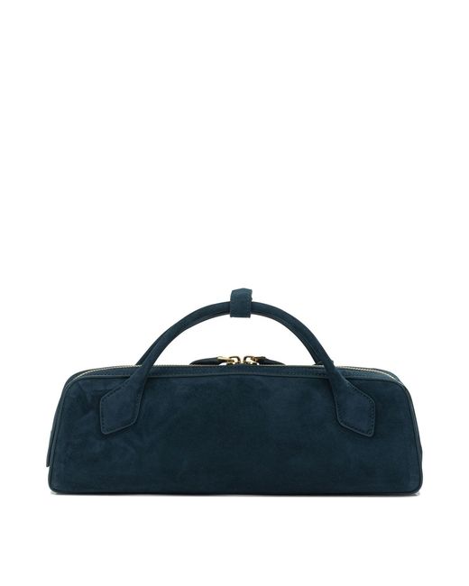 Alaïa Blue "Le Teckel" Medium Handbag