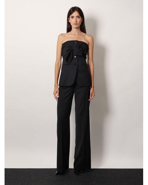 Max Mara Black T-Shirts And Polos Lana Vergine