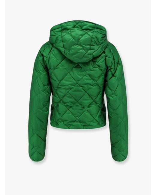 Aspesi Green Ginger Nylon Down Jacket