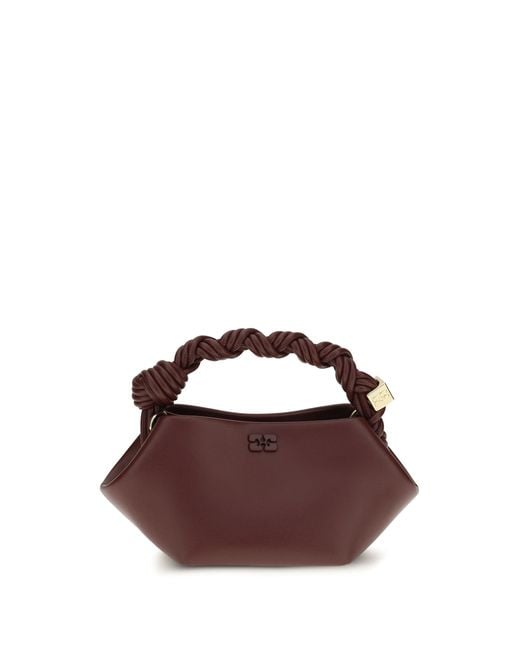 Ganni Brown Mini Handbag Bou