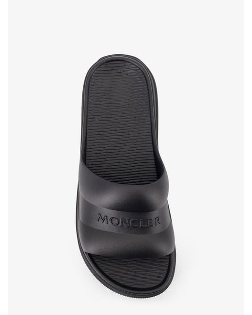 Moncler White Altive Rubber Sandals