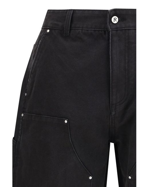 Represent Blue Worker Pants for men