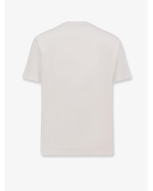 Givenchy White Cotton T-Shirt for men