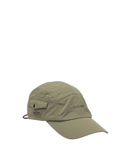 Barbour Green "Festival" Baseball Cap for men