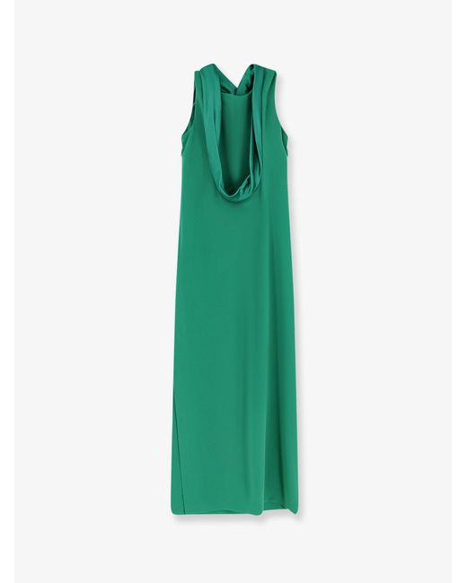 Max Mara Green Dresses Triacetato Poliestere