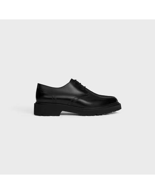 Men's Black Derby Rangers Lace Up Shoes