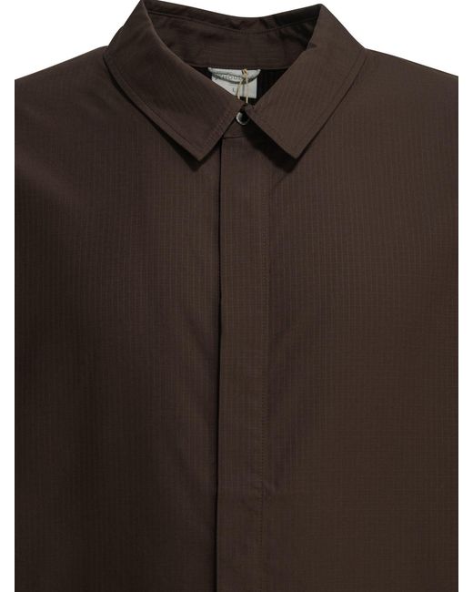 Houdini Sportswear Gray "Tree Chore" Overshirt Jacket