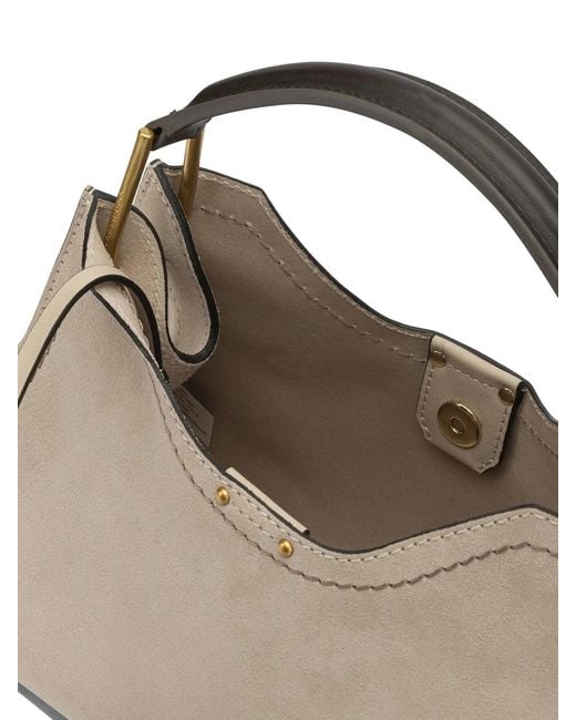 Gianni Chiarini Natural "Aurora" Large Shoulder Bag