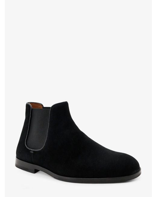 Doucal's Black Suede Boots for men