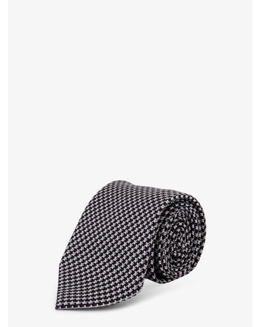 Tom Ford Gray Silk Tie for men