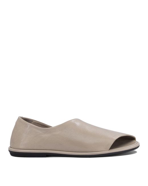 Officine Creative Gray "Mienne 102" Slippers