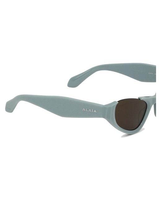 Alaïa Blue Cat-Eye Sunglasses