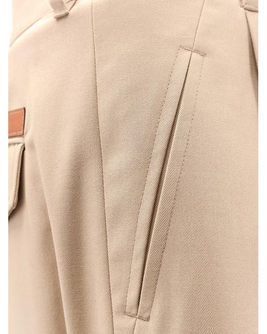 Céline Natural Cotton Trousers for men