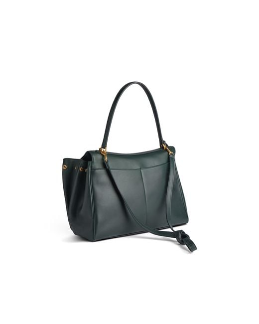 Balenciaga Gray "Rodeo" Crossbody Bag