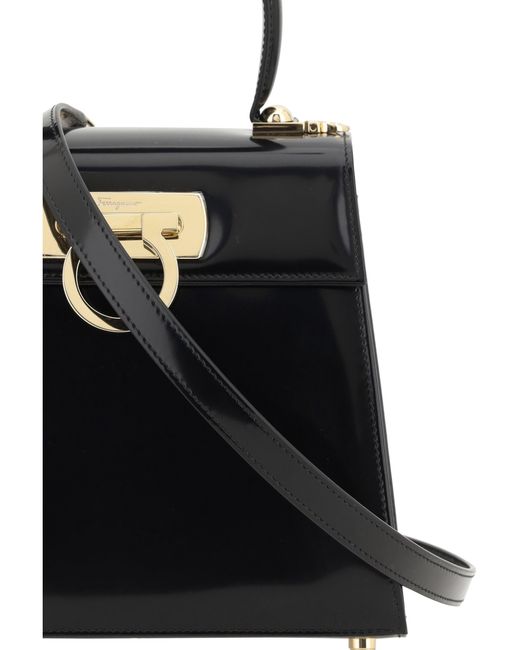 Ferragamo Black Handbags