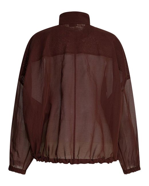 Brunello Cucinelli Brown Light Cotton Jacket