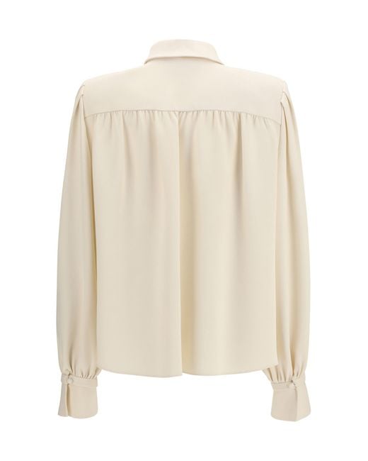 Valentino White Cady Couture Shirt