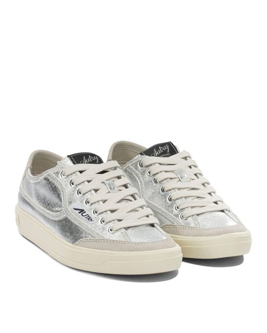Autry White "Windscape Low" Sneakers
