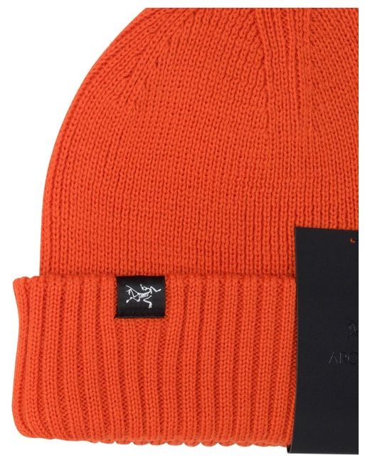 Arc'teryx Red Mauve Toque Beanie for men