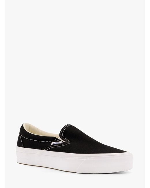 Vans Black Multicolour Synthetic Leather Sneakers for men