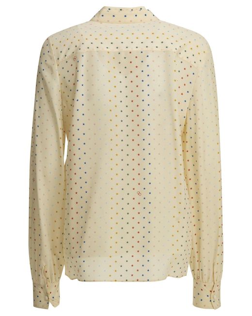 Valentino Natural Starry Casual Shirt