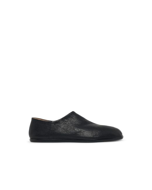 Maison Margiela White 'Tabi' Leather Loafers for men